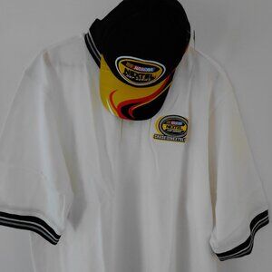 Collectible NASCAR Polo shirt and cap